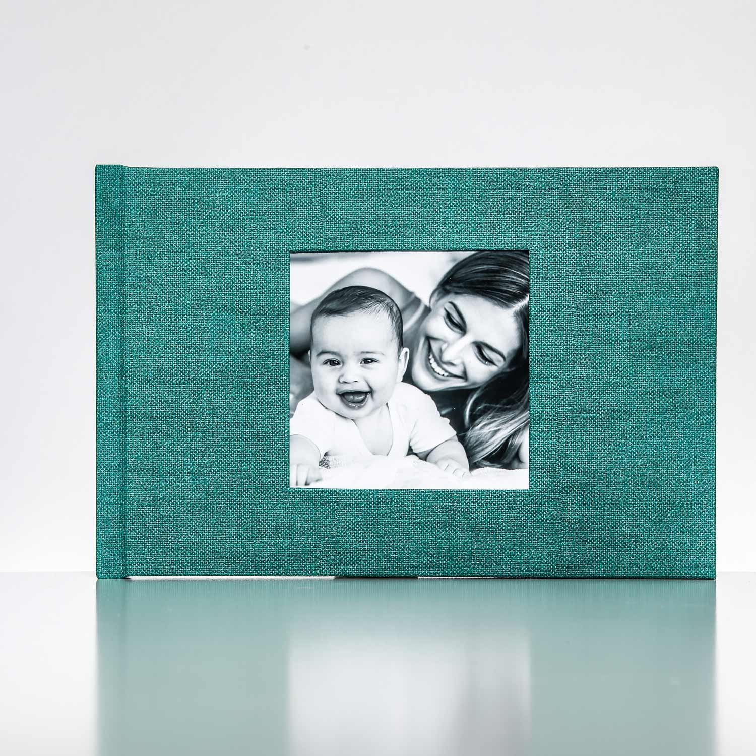 Silverbook 30x20cm mit Quadratischem Fenster