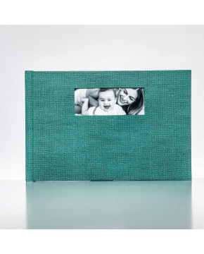 Silverbook 30x20cm mit Querformat Fenster